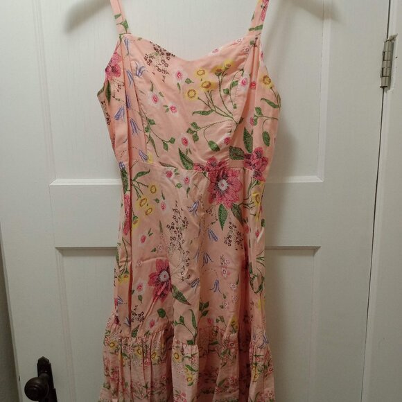 Old Navy Pink Floral Sundress NWOT - Picture 1 of 3